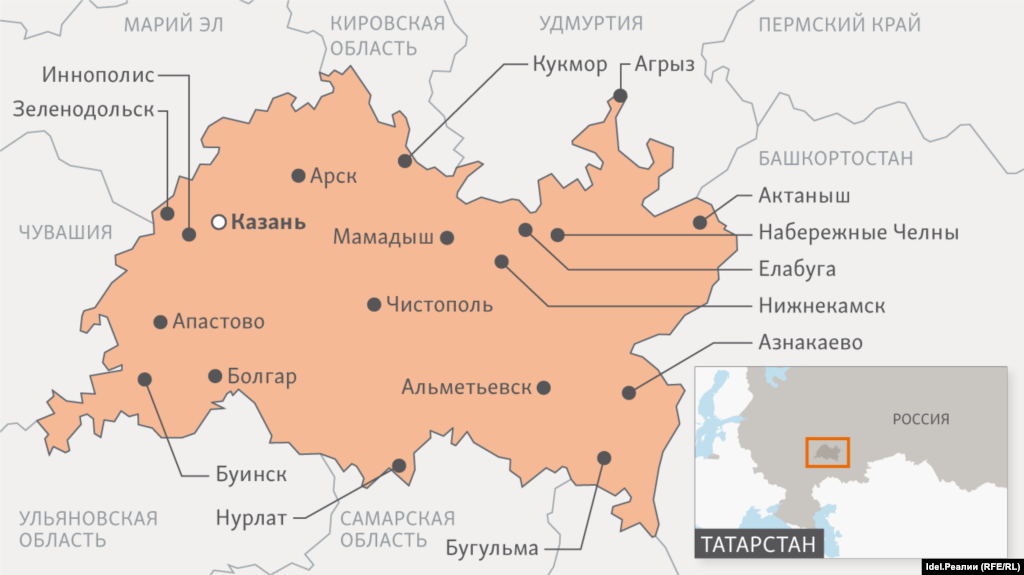 Республика Татарстан в её нынешнем виде.  1. Площадь — 67 847 км². 2. Население — 3,78 млн. 3. Национальный состав: татары — 53,2%, русские — 39,7%, чуваши — 3%. 4. Рейтинг социально-экономического положения среди субъектов РФ по итогам 2016 года: 5-е место.