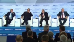Владимир Путин на сессии Международного клуба «Валдай» Владимир Путин на сессии Международного клуба «Валдай»
