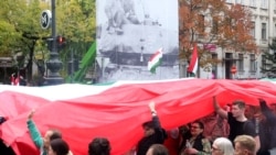 Rival Parties Rally In Budapest On Anniversary Of Hungary’s 1956 Uprising  Rival Parties Rally In Budapest On Anniversary Of Hungary’s 1956 Uprising