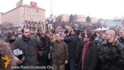 Ukraine Protesters Honor The Dead Ukraine Protesters Honor The Dead