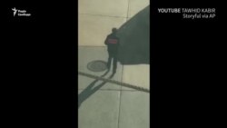 Видео ареста подозреваемого в нападении в Нью-Йорке (видео) Видео ареста подозреваемого в нападении в Нью-Йорке (видео)