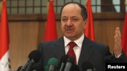 Masud Barzani, the president of Iraq's Kurdistan Regional Government