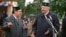 Минтимер Шаймиев и Борис Ельцин в Татарстане, 1996 год