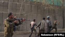 An Afghan deputy's bodyguards get involved in an altercation with a police officer.
