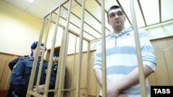 Степан Зимин на рассмотрении собственного дела о беспорядках на Болотной площади