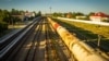 Перевозка железнодорожных грузов в Феодосии. Иллюстрационное фото