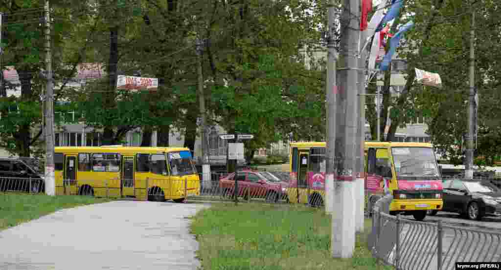Симферополь. Общественный транспорт начал ходить чаще: как до введения режима самоизоляции 