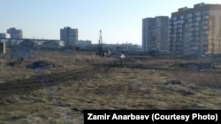 Место, где намерены возвести жилой массив «Крымская роза», Симферополь