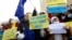 Митинг в поддержку Украины в Тбилиси
