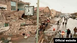 Poor construction standards were blamed on the huge death toll following the Gyumri earthquake in northern Armenia in 1988.