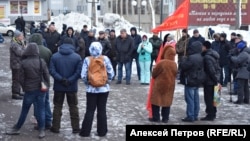 Митинг против повышение цент на топливо в Петропавловск-Камчатский