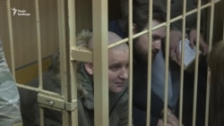 Восьмерым захваченным украинским морякам продлили арест (видео) Восьмерым захваченным украинским морякам продлили арест (видео)