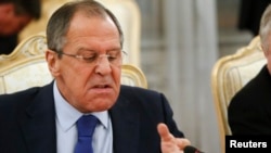 Министр иностранных дел России Сергей Лавров