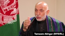 پخوانی افغان ولسمشر، حامد کرزی - انځور له ارشیفه 