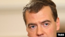 Russian President Dmitry Medvedev
