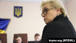 Татьяна Рихтун на допросе в суде по делу Владимира Галичего