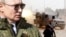 Владимир Путин и военные действия в Ливии, коллаж