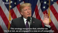 Trump Names Russia, China As Global Rivals Trump Names Russia, China As Global Rivals