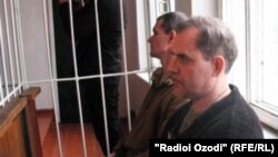 Vladimir Sadovnichy (left) and Estonian citizen Aleksei Rudenko were initially sentenced to 10 !/2 years in prison.