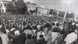 Митинг крымских татар в Симферополе, октябрь 1992 года 