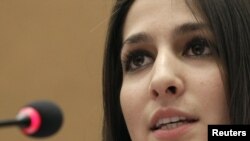 Shehrbano Taseer, daughter of Salmaan Taseer, the Pakistani governor who was killed for opposing the country's blasphemy law.