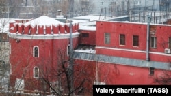 A view of a section of Moscow's Butyrka prison that was completed in 1879