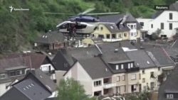 Последствия наводнения в Германии (видео) Последствия наводнения в Германии (видео)