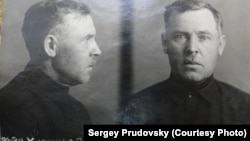 Фотография арестованного Степана Кузнецова из архива ФСБ