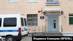 Отделение полиции в Пскове, куда доставлен Остапович
