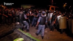 Armenian Police Clash With Demonstrators Supporting Violent Opposition Group Armenian Police Clash With Demonstrators Supporting Violent Opposition Group