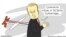Карикатура Евгении Олийнык