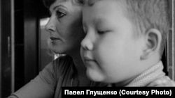 Марина Рузаева с сыном