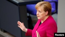 German Chancellor Angela Merkel (file photo)