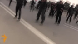 Police Clash With Protesting Shopkeepers Police Clash With Protesting Shopkeepers