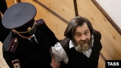 Сергей Мохнаткин в суде, апрель 2014 года