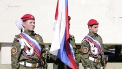 Военная форма и потеря сознания: ялтинские дети на акции «Вахта памяти поколений. Пост №1» (видео) Военная форма и потеря сознания: ялтинские дети на акции «Вахта памяти поколений. Пост №1» (видео)