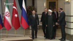 Putin, Rohani In Ankara For Syria Talks With Erdogan Putin, Rohani In Ankara For Syria Talks With Erdogan