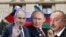 Коллаж Никол Пашинян, Владимир Путин, Ильхам Алиев