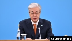 Президент Казахстана Касым-Жомарт Токаев. 14 октября 2025 года