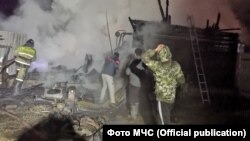 Fifteen people were reportedly in the building when the fire broke out.