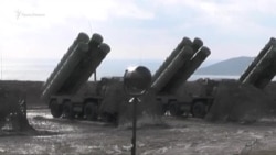 Испытание ракет С-400 в Крыму (видео) Испытание ракет С-400 в Крыму (видео)