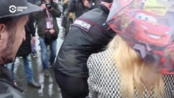 Kremlin Opponents Protest Pension-Reform Plan On Election Day Kremlin Opponents Protest Pension-Reform Plan On Election Day