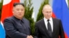 Kim Džong Un i Vladimir Putin u Vladivostoku, Rusija, april 2019.