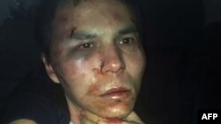 A picture released by the Turkish police and taken from Dogan News Agency shows the main suspect in the Reina nightclub rampage captured by Turkish police.