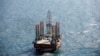Вышка «Черноморнефтегаза» в Черном море
