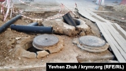 Ремонт улицы Большой Морской в Севастополе