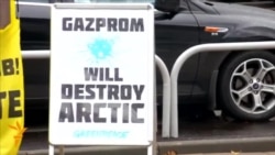 Greenpeace Activists Continue Protests Against Gazprom Greenpeace Activists Continue Protests Against Gazprom