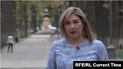 Anti-corruption campaigner Shirin Aitmatova