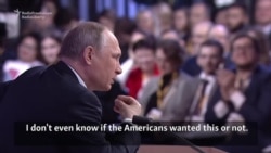 Putin Says Turkey Licking U.S. 'In A Certain Place' Putin Says Turkey Licking U.S. 'In A Certain Place'