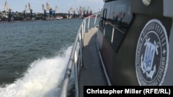 Украинский патрульный катер, Азовское море, июль 2018 года